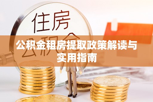 大安公积金租房提取政策解读与实用指南