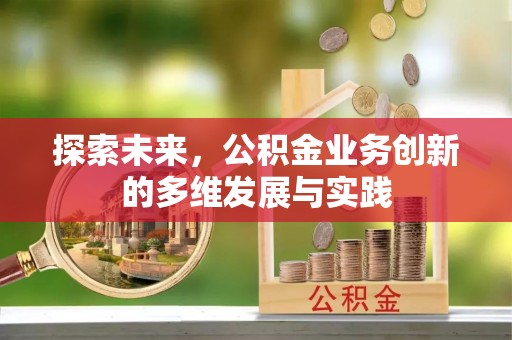 大安探索未来，公积金业务创新的多维发展与实践