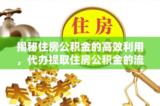大安揭秘住房公积金的高效利用，代办提取住房公积金的流程与技巧