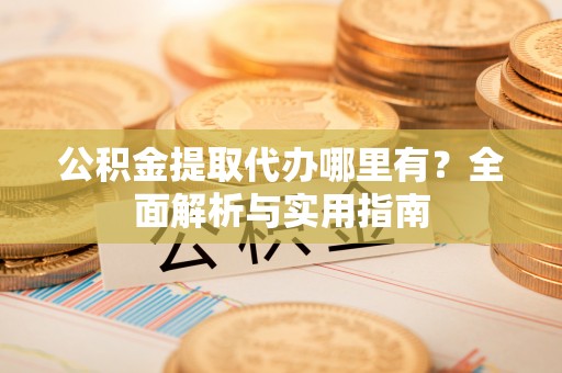 大安公积金提取代办哪里有？全面解析与实用指南