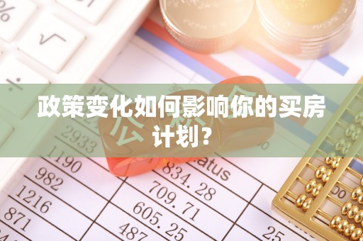 大安政策变化如何影响你的买房计划？