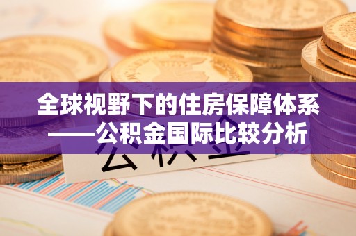 大安全球视野下的住房保障体系——公积金国际比较分析