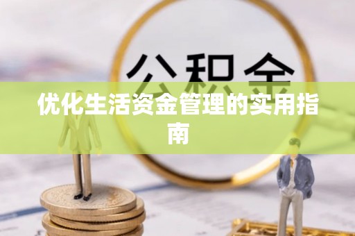 大安优化生活资金管理的实用指南