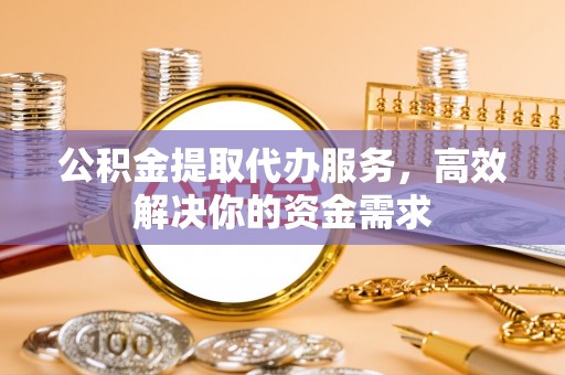 大安公积金提取代办服务，高效解决你的资金需求