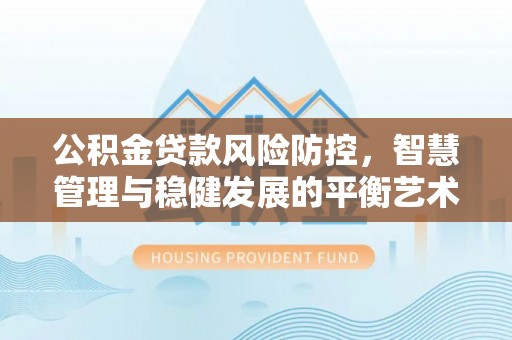 大安公积金贷款风险防控，智慧管理与稳健发展的平衡艺术