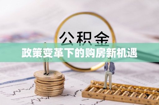 大安政策变革下的购房新机遇