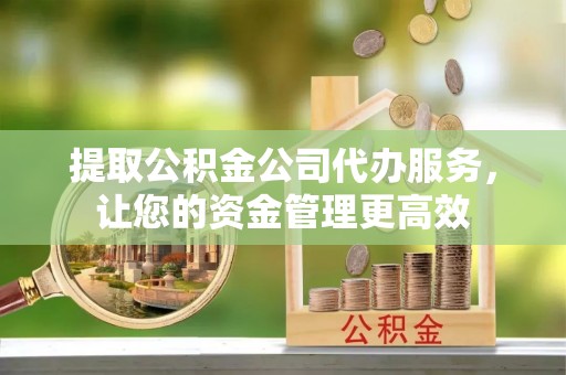 大安提取公积金公司代办服务，让您的资金管理更高效