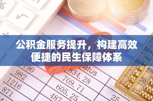 大安公积金服务提升，构建高效便捷的民生保障体系