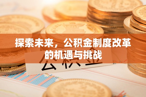 大安探索未来，公积金制度改革的机遇与挑战