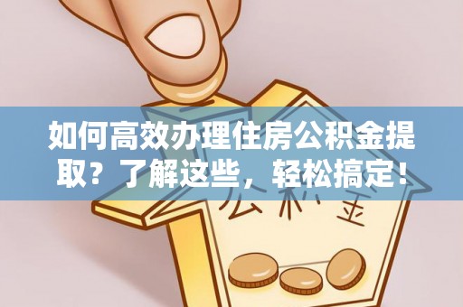 大安如何高效办理住房公积金提取？了解这些，轻松搞定！