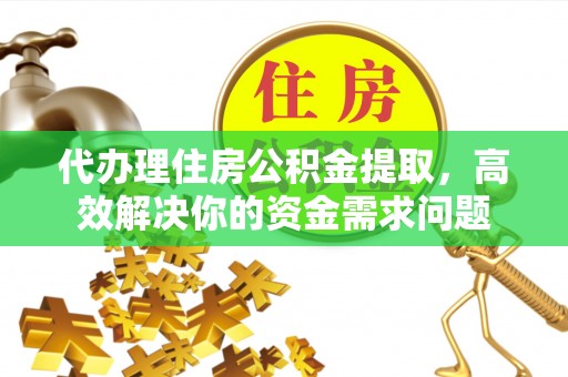 大安代办理住房公积金提取，高效解决你的资金需求问题