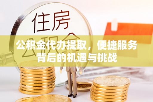 大安公积金代办提取，便捷服务背后的机遇与挑战