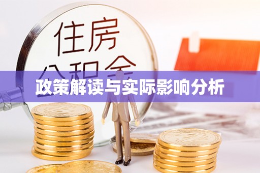大安政策解读与实际影响分析