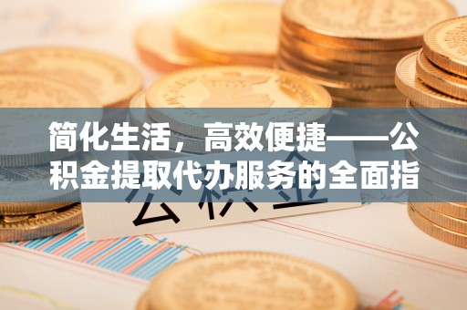 大安简化生活，高效便捷——公积金提取代办服务的全面指南