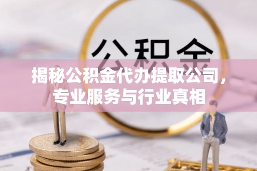 大安揭秘公积金代办提取公司，专业服务与行业真相