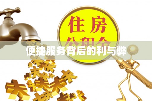 大安便捷服务背后的利与弊