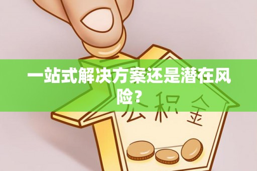 大安一站式解决方案还是潜在风险？