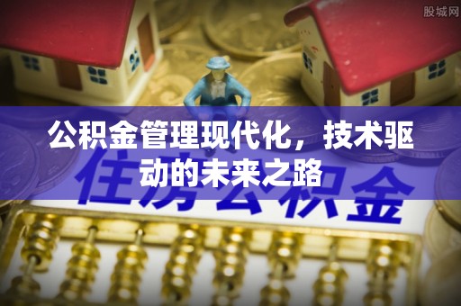 大安公积金管理现代化，技术驱动的未来之路